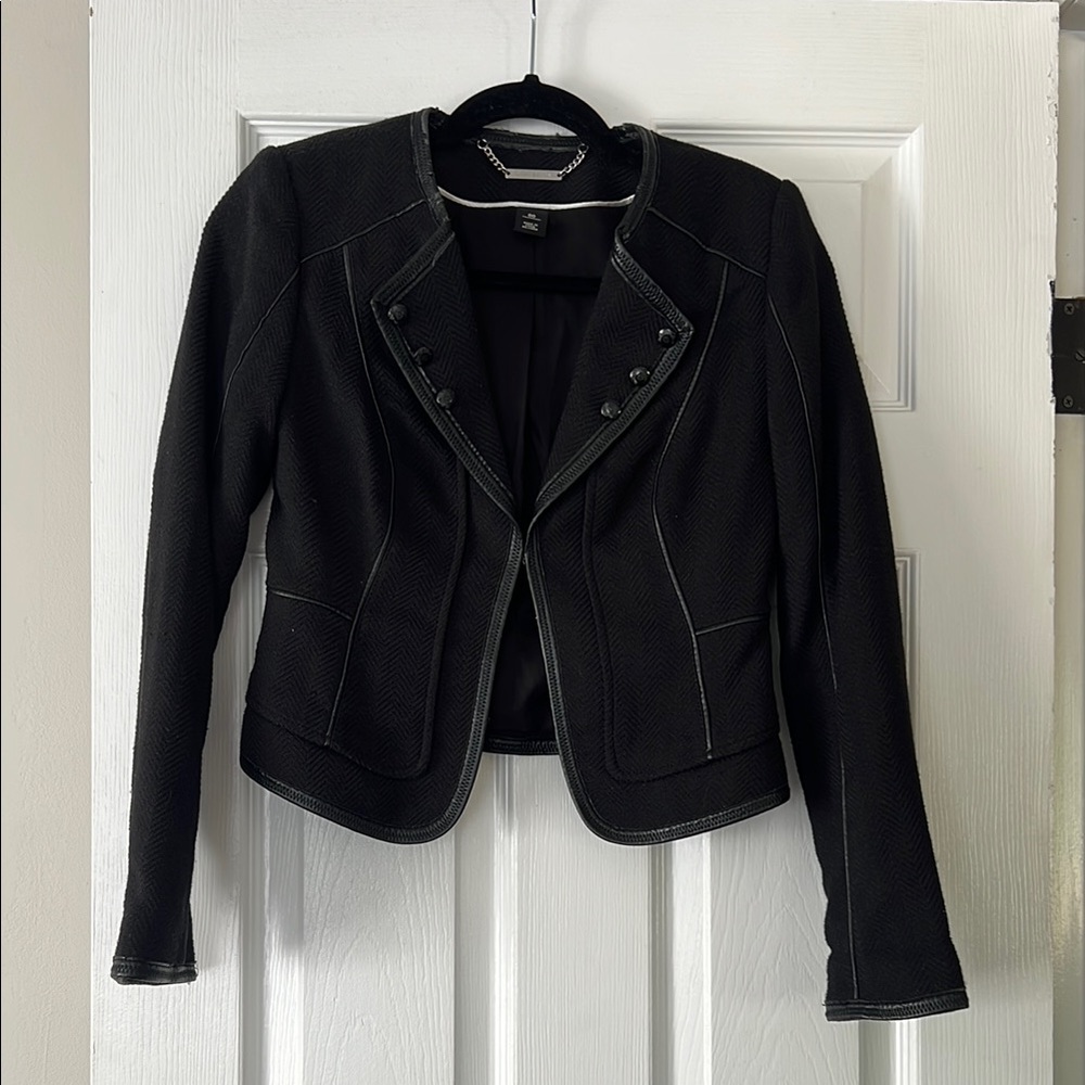 White House Black Market Elegant Black Blazer